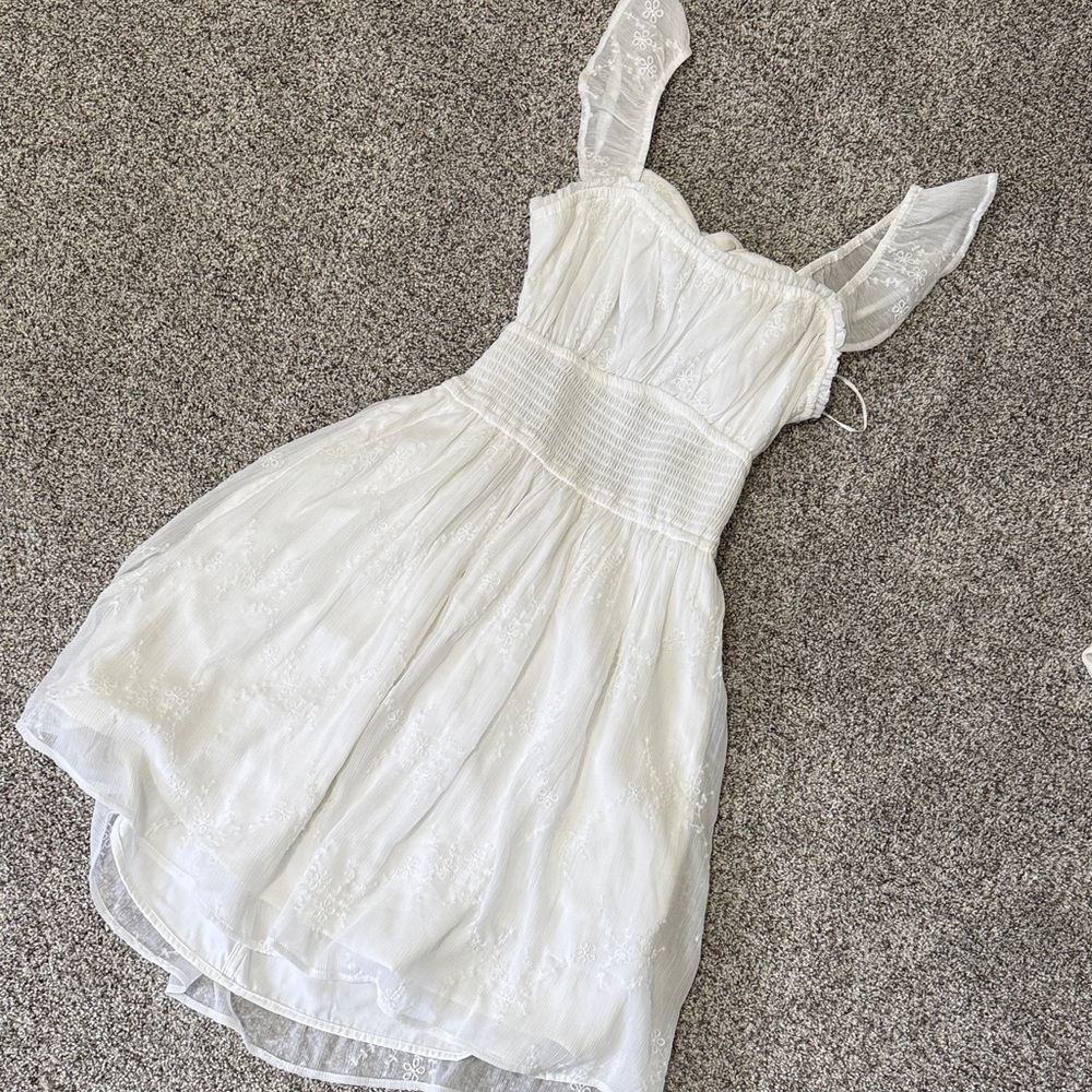 Hollister White Dress